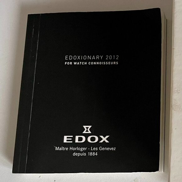 EDOX (Swiss Co. since 1884) Men's Quartz Watch - NEW, NEVER WORN - Picture 7 of 10